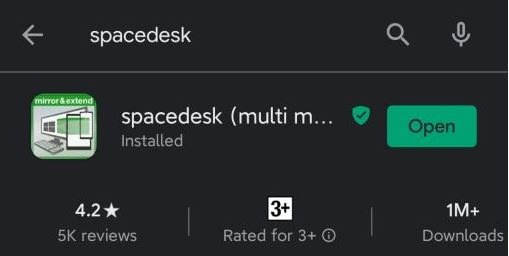 spacedesk for android download